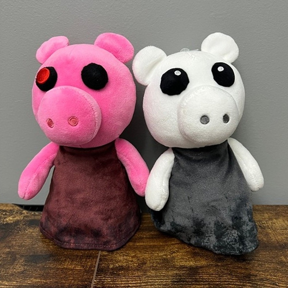 Roblox PIGGY MiniToon Plush Lot Piggy and Memory Stuffed Animal Toys Gaming 2pc